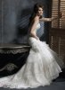 Узкое свадебное платье со шлейфом "Аврора" - 