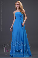 Вечернее голубое платье "Белинда"