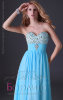 Голубое вечернее платье "Бриз" - 