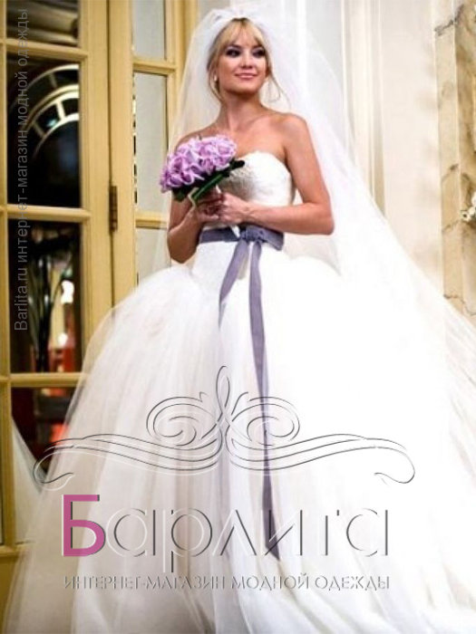 Пышное свадебное платье &quot;Аурика&quot; Эксклюзивное свадебное платье из фильма "Война Невест" от законодательницы мировой свадебной моды, культового американского дизайнера Vera Wang.